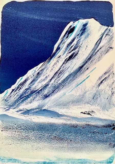 Original grafikk av Olaf Storø, Svalbard